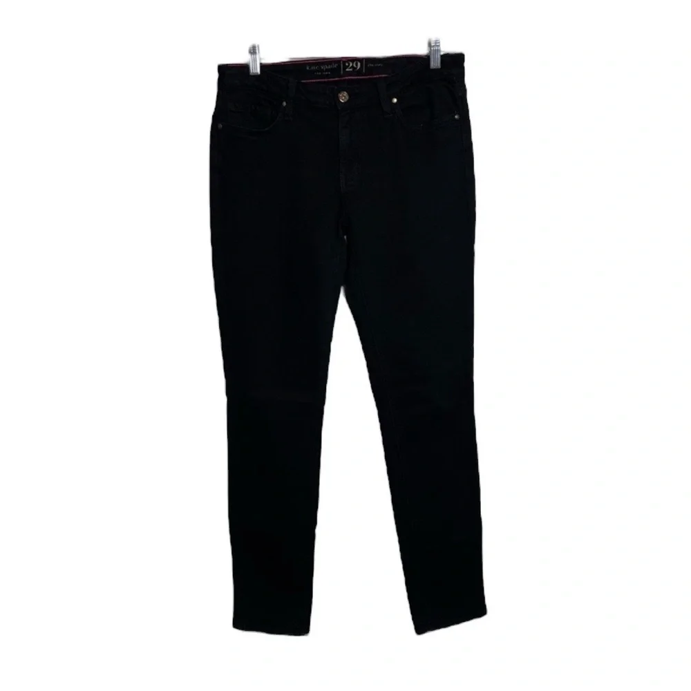 KATE SPADE Black Broom Street Jeans Size 29